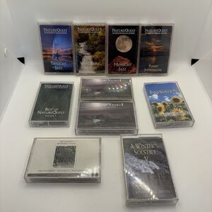 (Lot of 10)‎ Cassette Tapes Nature Quest Winters Solstice Morning Walk Inspiring